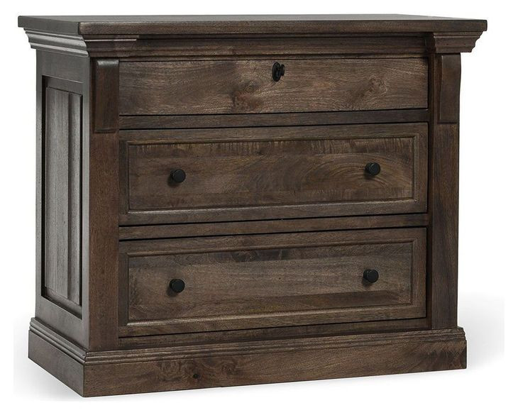 Adelaide Cocoa Brown 3 Drawer Nightstand