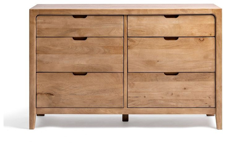Laguna Natural Maple 6 Drawer Dresser