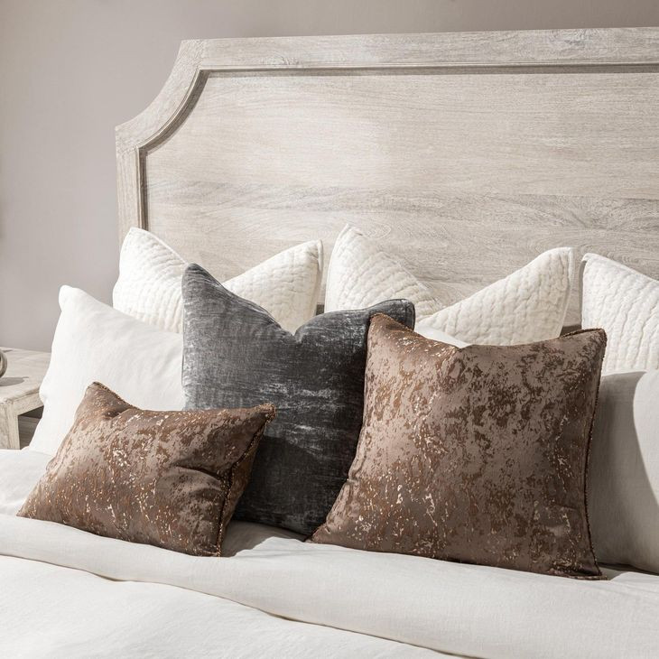 Westmont Creamwood King Panel Bed