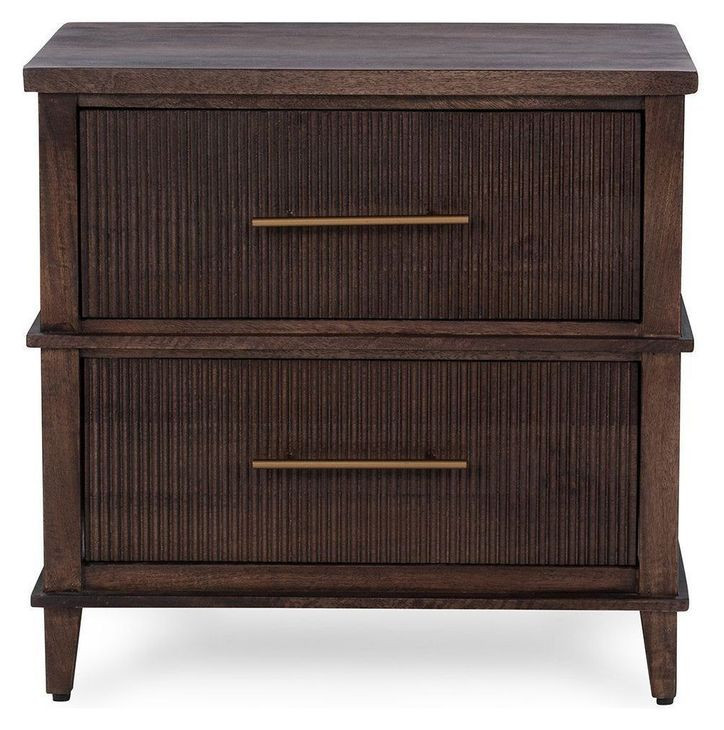 Westlake Kona Brown 2 Drawer Nightstand
