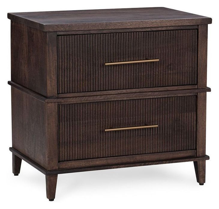 Westlake Kona Brown 2 Drawer Nightstand