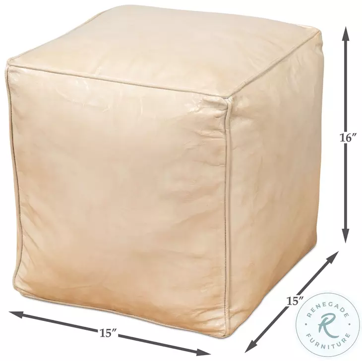 Sunday Taupe Ottoman