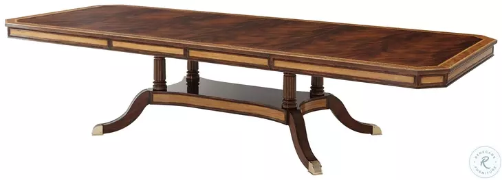 Gabrielle's Brown 84" Extendable Rectangular Dining Table