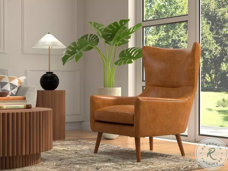 Patron Cuba Brown Leather Chair