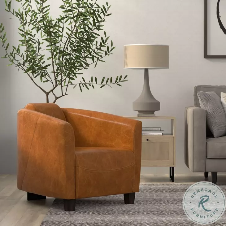 Mandy Cuba Brown Arm Chair