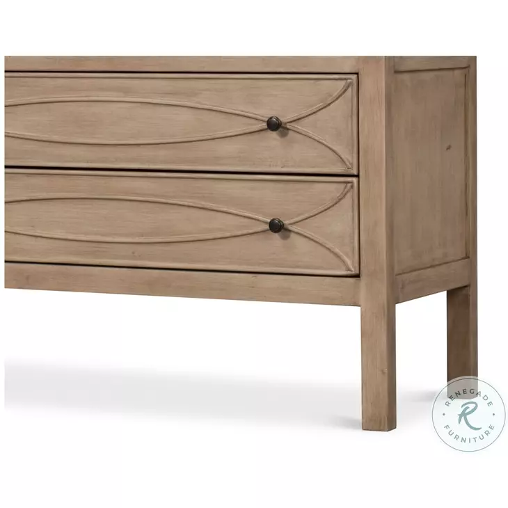 Cecile Beige Bookcase