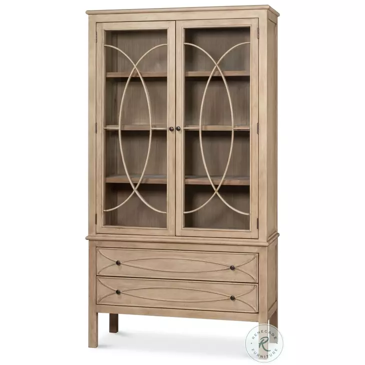Cecile Beige Bookcase