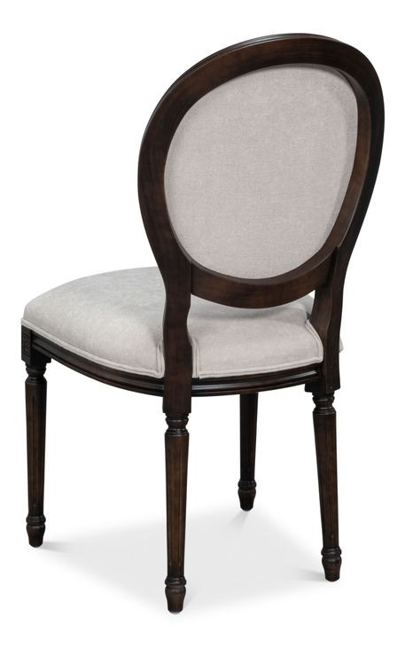 Hugo Cream Performance Fabric Upholstered Side Chair Set of 2