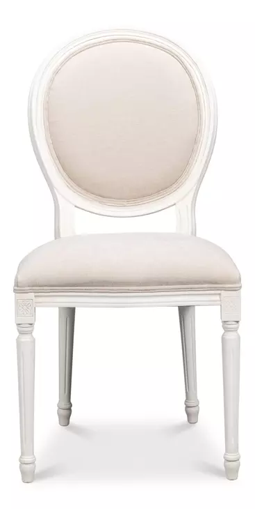 Hugo Taupe Performance Fabric Upholstered Side Chair Set of 2