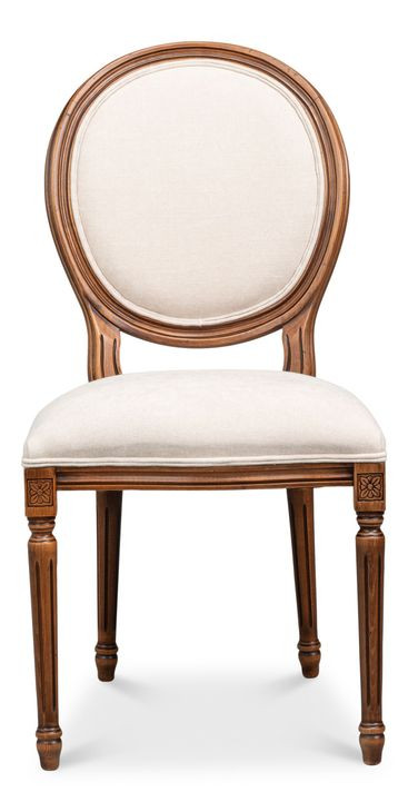 Hugo Cream Upholstered Side Chair Set of 2