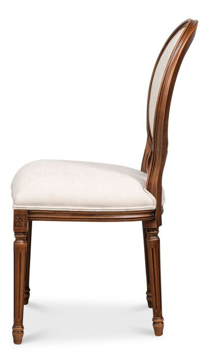 Hugo Cream Upholstered Side Chair Set of 2