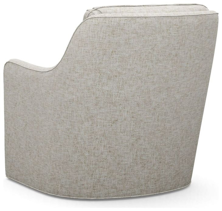 Glenhaven Gray Upholstered Swivel Chair