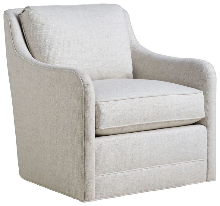 Glenhaven Beige Upholstered Swivel Chair
