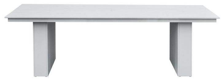 Nash Outdoor Dining Buff Outdoor Rectangular Dining Room Set