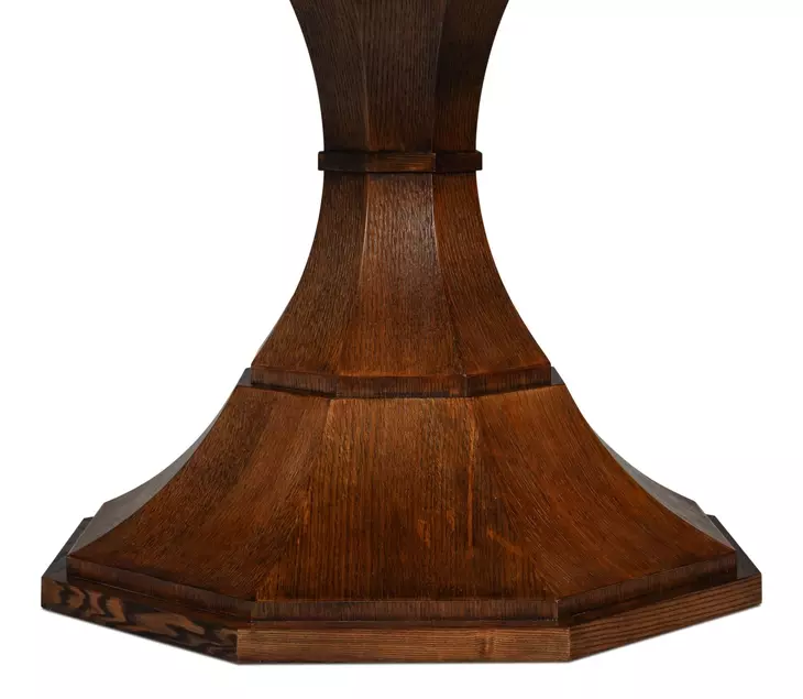 Giselle Jupe Palladio 71" Extendable Round Dining Table