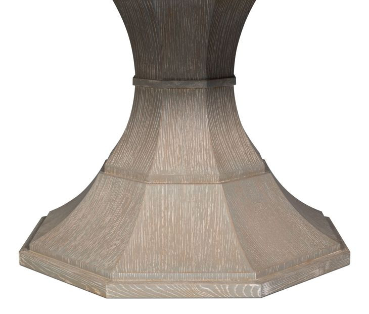 Giselle Jupe Moonskin 86" Extendable Round Dining Table
