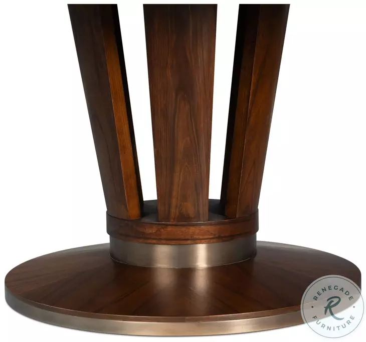 Soho Dark Walnut Medium Extendable Dining Table