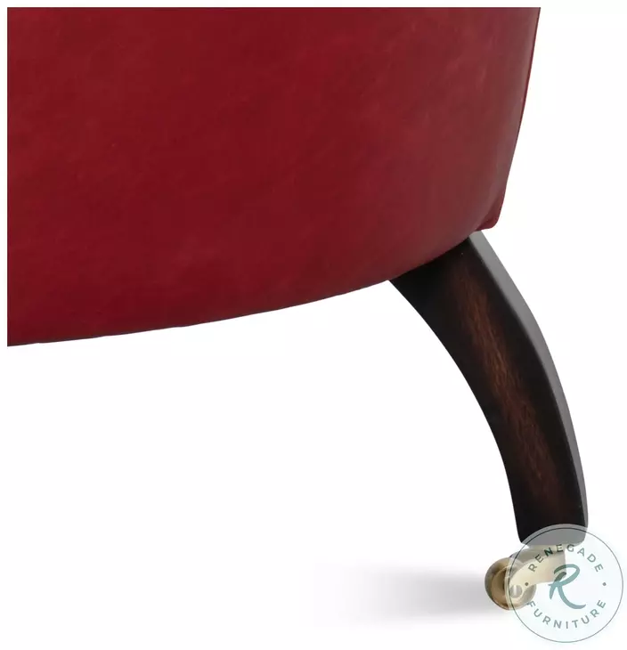 Bastian Red Arm Chair