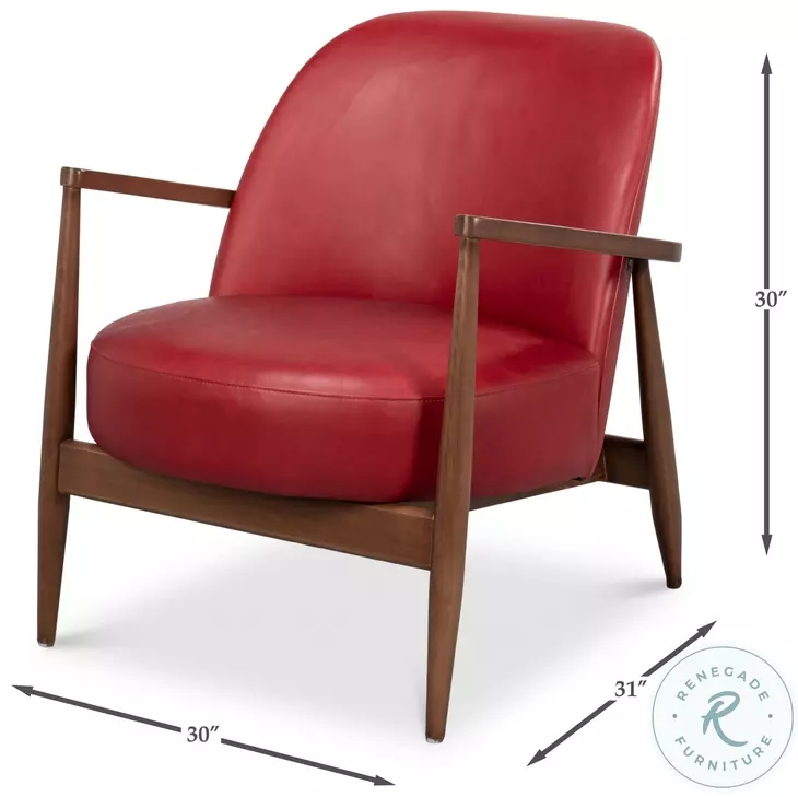 Pindar Red Arm Chair