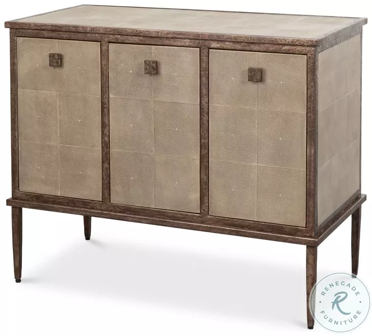 Roland Antique Charcoal Grey Sideboard