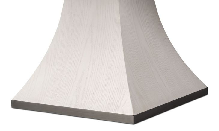 Gramercy Park Jupe White 100" Extendable Rectangular Dining Table