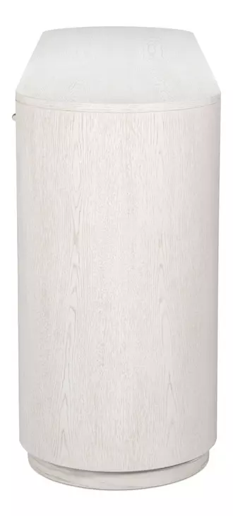 Vero White Rectangular Console Table