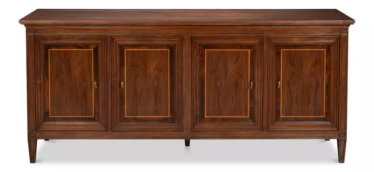 Beaufort Brown 4 Doors Credenza