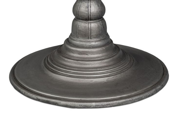 Banner House Brown and Gray Round Side Table