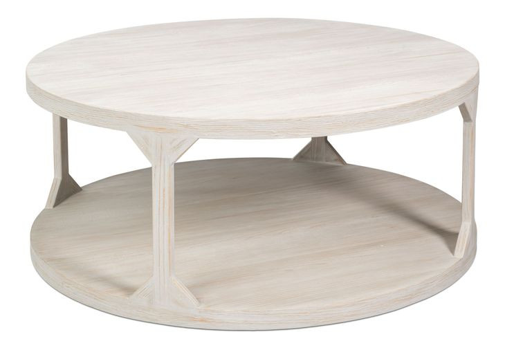 Devon Gray Round Coffee Table