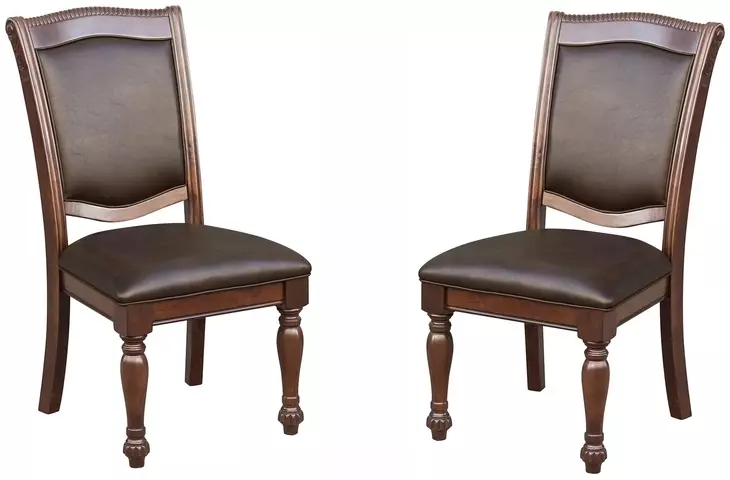 Lordsburg Brown Cherry Side Chair Set of 2