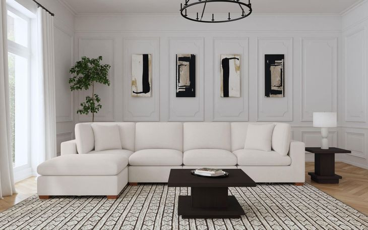 Lakeview Ivory Modular Sectional