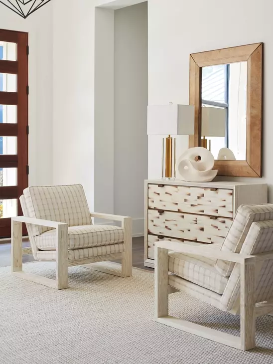 Thaynes Beige Upholstered Chair