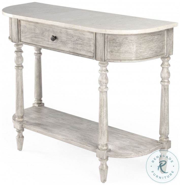 Danielle Rustic Gray Console Table From Butler | Coleman Furniture