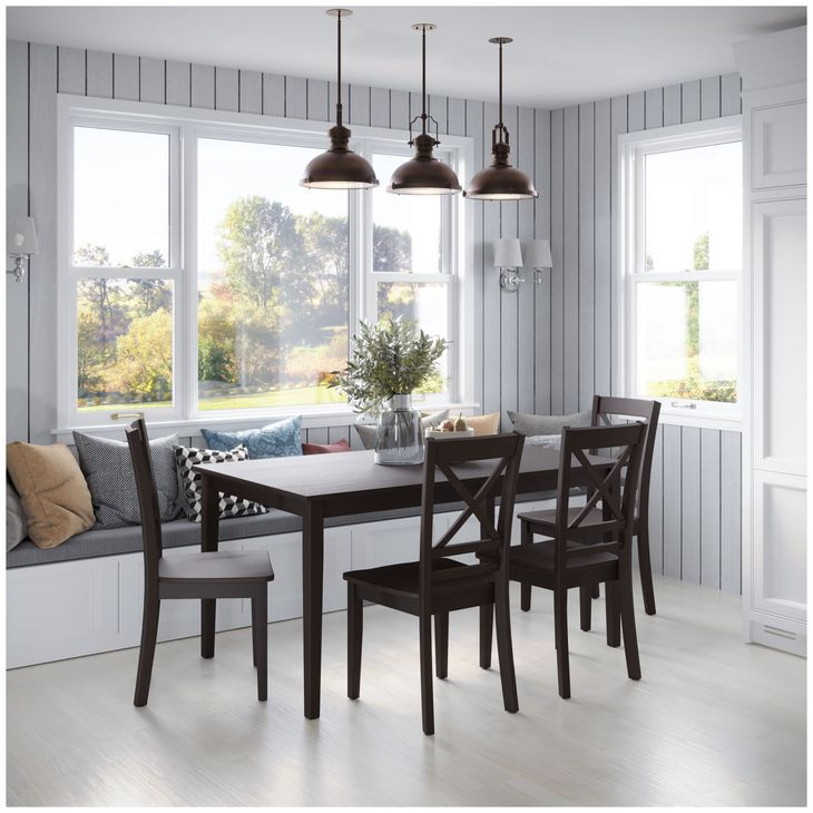 Simplicity Espresso Dining Table