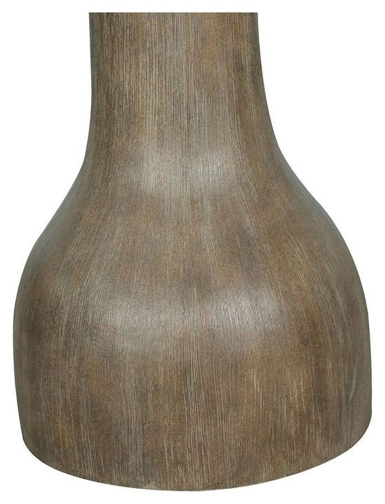 Bosley Lt. Brown Porpoise Round Accent Table