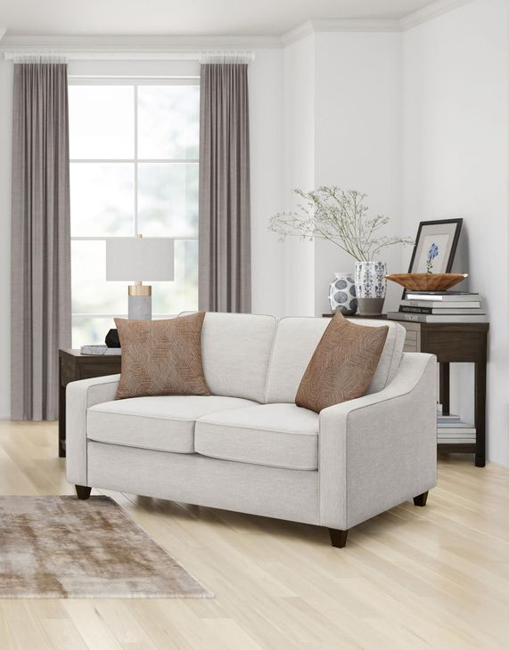 Christine Beige Loveseat