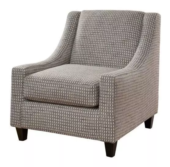 Seluna Truffle Brown Upholstered Accent Chair