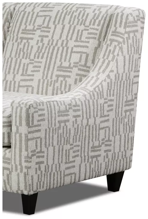 Turley Pearl Beige Upholstered Accent Chair