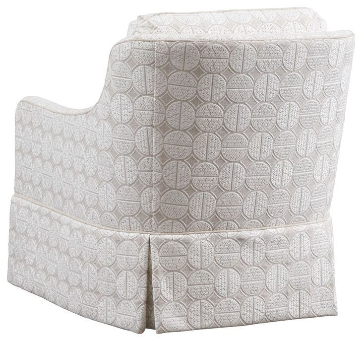 Salt Creek Beige Upholstered Swivel Chair