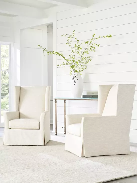 El Moro Beige Upholstered Moro Chair