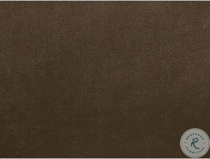 Aashi Brown Leather 90" Reclining Sofa