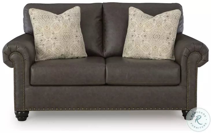 Roxmere Umber Loveseat