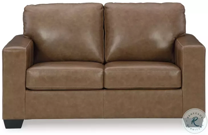 Bolsena Caramel Loveseat