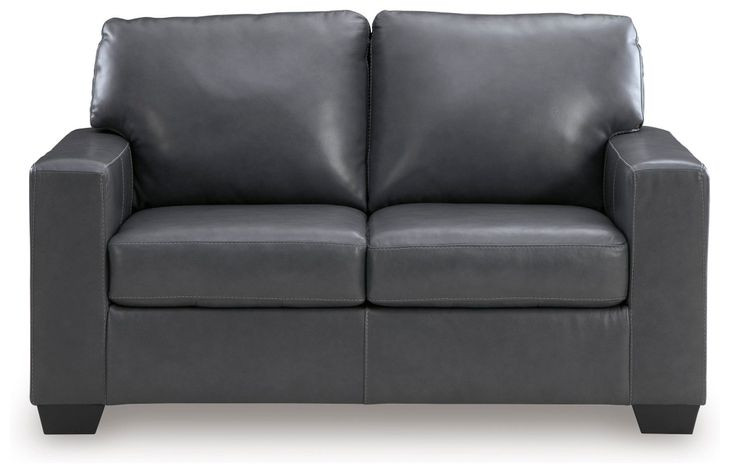 Bolsena Admiral Leather 62" Loveseat