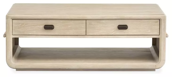 Sunset Cove Sanibel Brown Rectangular Cocktail Table
