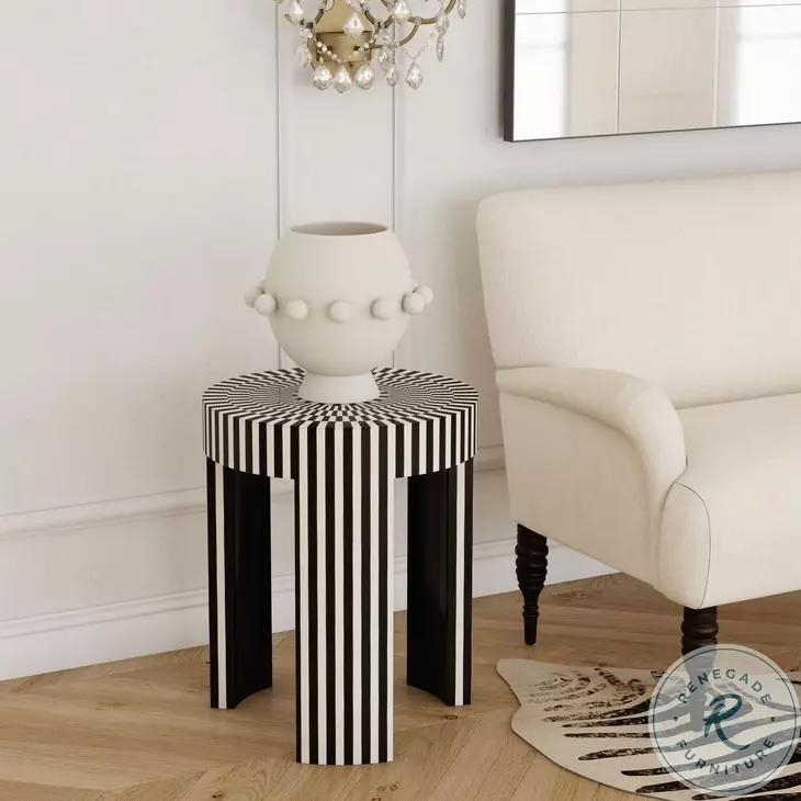 Rimma Grey Side Table