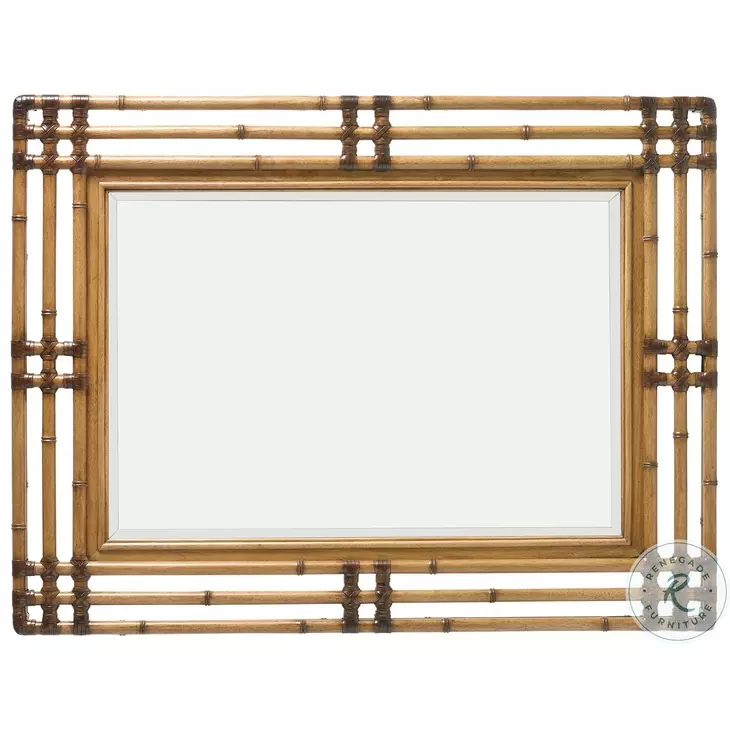 Twin Palms Warm Medium Umber Savana Mirror