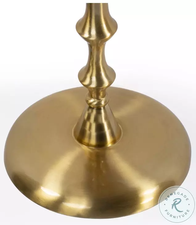 Givanna Gold Metalworks Side Table