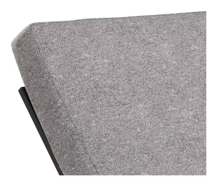 Tavira Lanikai Salt and Pepper Performance Fabric Upholstered Outdoor 82" Chaise Lounger