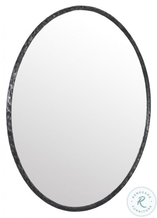 Howell Gray 51" Round Mirror